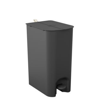LIXEIRA BORBOLETA COM PEDAL 10+10L 