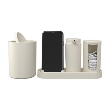 KIT BANHO SERENE 4PCS-LGR